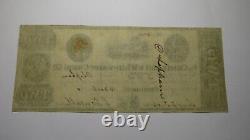 $2 1840 Cincinnati Ohio OH Obsolete Currency Bank Note Bill! Whitewater Canal Co