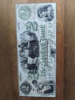 $2 1861 State of Maine The Sanford Bank Obsolete Currency Bank Note