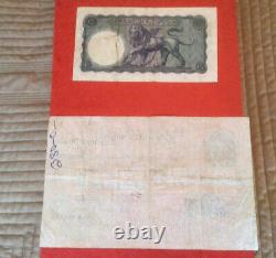 2 FANTASTIC OLD FIVERS FROM THE 50s ONE WHITE ONE BLUE ENGLISH BANKNOTE'S