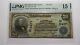 $20 1902 Marshfield Wisconsin WI National Currency Bank Note Bill #5437 PMG F15