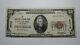$20 1929 Carlstadt New Jersey NJ National Currency Bank Note Bill Ch. #5416 VF