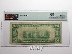 $20 1929 Girard Kansas National Currency Bank Note Bill #3216 PMG VF20 Serial #3