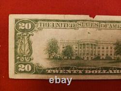 $20 1929 Girard Pennsylvania PA National Currency Bank Note Bill Ch. #7343