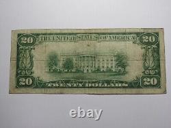 $20 1929 Ocala Florida FL National Currency Bank Note Bill Charter #9926 RARE