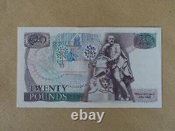 £20 Bank of England Gill banknote. B355 73M 842393 (GEF) Fantastic condition