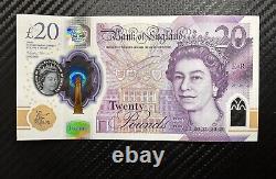 £20 NOTE AA20 909185 COLLECTION TWENTY POUND / RARE / Polymer / Uncirculated