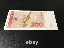 200 Mark Banknote German Rare Prefix AA 1989 Crisp Condition -AUNC