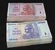 200 Zimbabwe Banknotes- 100 x 5 & 10 Billion Dollars-2 money currency bundles