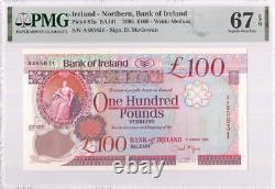 2005 Northern Ireland Belfast 100 Pounds A (pmg 67 Epq)