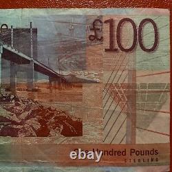 2008 Bank of Scotland £100 note AA592730 Circulated