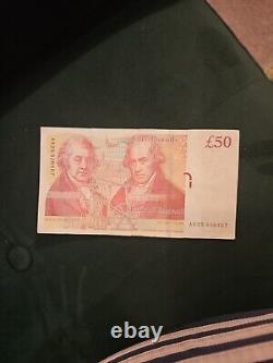 2010 English Bancnote £50 Elizabeth II
