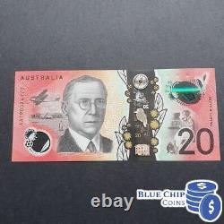 2019 UNC $20 Lowe/Fraser AA19 PREFIX Polymer Banknote Bank Note