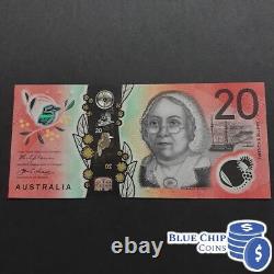 2019 UNC $20 Lowe/Fraser AA19 PREFIX Polymer Banknote Bank Note