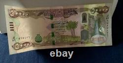 250,000 IQD Iraqi Dinar (6x 25k 2x50k Notes) Uncirculated UNC Next Day Delivery
