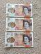3 X Consecutive Low Numbers New £10 Notes AA01 Serial Numbers Uncirculated