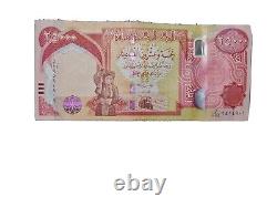 4x25000 100K latest New Dinars Uncir Consecutive numbers IRAQ DINAR