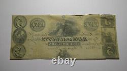 $5 18 Augusta Georgia Obsolete Currency Bank Note Bill Remainder Ucirculated