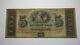$5 18 New Orleans Louisiana Obsolete Currency Bank Note Remainder Bill Citizen
