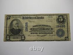 $5 1902 Albuquerque New Mexico NM National Currency Bank Note Bill Ch. #12485