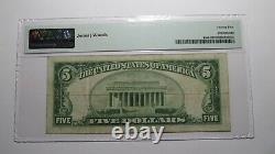 $5 1929 Cleveland Oklahoma OK National Currency Bank Note Bill Ch. 7386 VF25 PMG