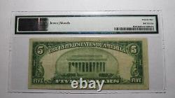 $5 1929 Delavan Illinois IL National Currency Bank Note Bill Ch. #3781 VF25 PMG