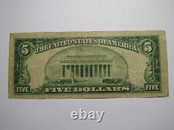 $5 1929 Montrose Pennsylvania PA National Currency Bank Note Bill Ch. #2223 RARE