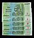 5 x 10 Trillion Dollar Zimbabwe banknotes/AA/2008-collectible currency