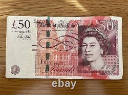 £50 British Money / Notes Plus A Full Collection £20, £10, £5, £2, £1, 50p, etc