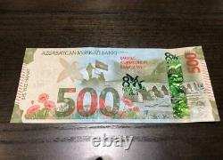 500 AZN Azerbaijan Commemorative Manat Banknote Limited Issue UNC