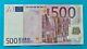 500 EURO European Union 2002 Banknote uncirculated AUSTRIA N Draghi F007D1