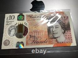 5x consecutive set of £10 TEN POUND NOTES ALL AA01 AA 01