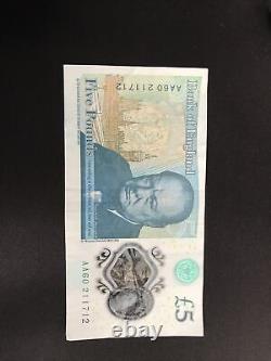 AA Five Pound Note
