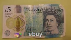 AK46 Very RARE £5 Five Pound Note Bank of England AK46 250 240