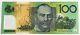 AUSTRALIA 1998. ONE HUNDRED 100 DOLLARS BANKNOTE. EVANS/MacFARLANE
