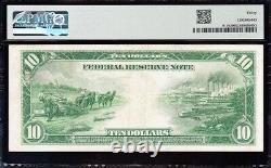 AWESOME Crisp Choice VF++ 1914 $10 NEW YORK TYPE B FRN Note! PMG 30! 44468