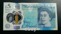 Aa37 099761 5 pound note