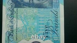 Aa37 099761 5 pound note