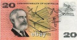 Australia 1966 Coombs/Wilson 3 NOTES $20 FIRST PREFIX XAA CRISP aEF Banknotes