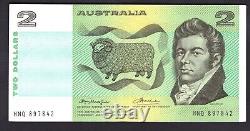 Australia, $2, Knight-Wheeler (1976). HNQ 897842 (WPM 43b1). AU-UNC