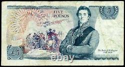 B333 BE109b Page Replacement £5 BANKNOTE Fine M04