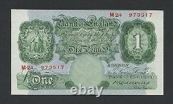 BANK OF ENGLAND £1 note 1930 Catterns M B225 Uncirculated Banknotes