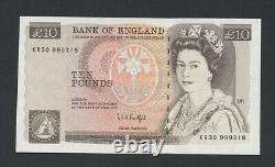 BANK OF ENGLAND £10 note KR30 LAST Kentfield QEII B360 Uncirculated Banknotes