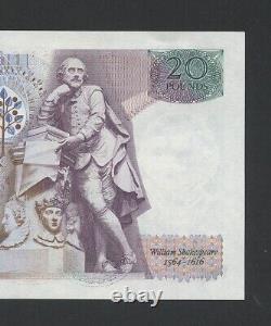 BANK OF ENGLAND £20 1984-8 Somerset QEII B351 Uncirculated Banknotes