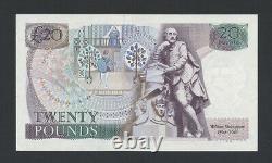 BANK OF ENGLAND £20 note 1988 Gill LOW# QEII B355 Uncirculated Banknotes