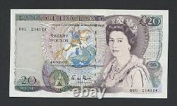 BANK OF ENGLAND £20 note 1988 Gill QEII B355 Uncirculated Banknotes