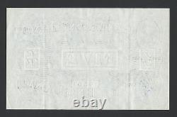 BANK OF ENGLAND £5 note 1956 O'Brien D-A LAST WHITE B276 EF Banknotes