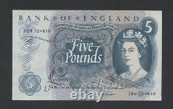 BANK OF ENGLAND £5 note 1971 Page M-Replacement QEII B325 Banknotes