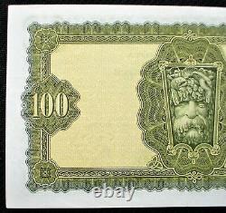 BANK of IRELAND £100 One Hundred Pounds Banknote (Lady Lavery) 1977 Grade EF