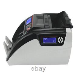 Bank Note Counter Machine Money Currency Auto Banknote Counting Detector Cash