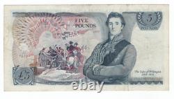 Bank Of England Page 1971 £5 First Issue A01 641073 Freepost Recorded Uk